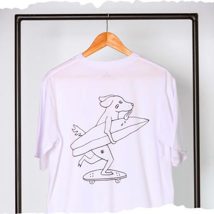 Oversized Bruised Skater Tee