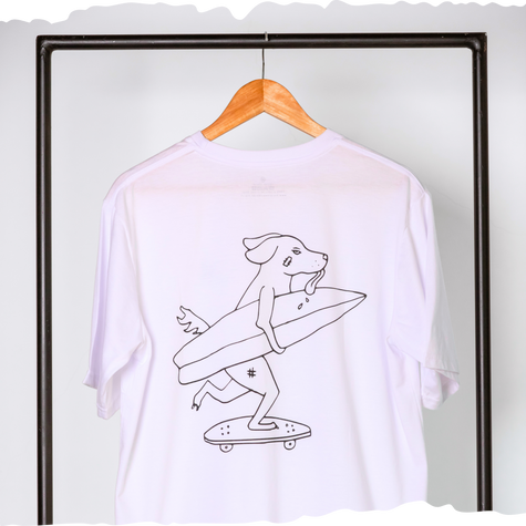 Oversized Bruised Skater Tee