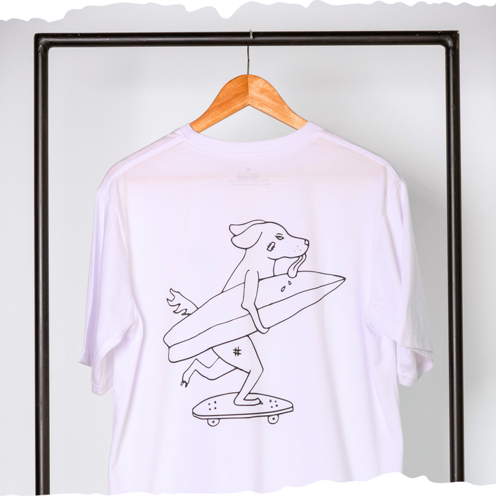 Oversized Bruised Skater Tee
