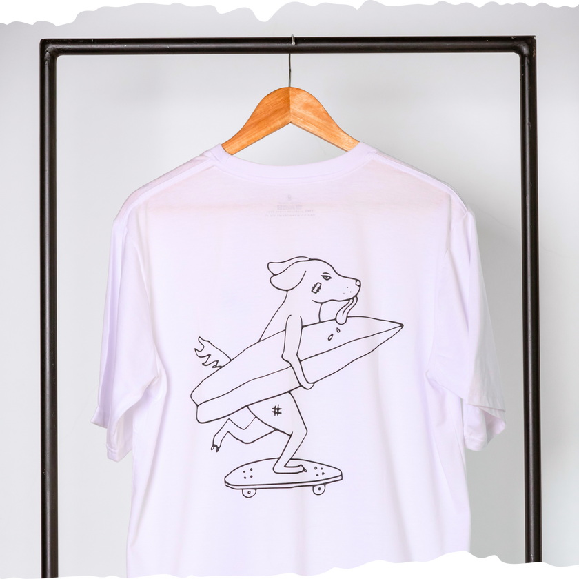 Oversized Bruised Skater Tee