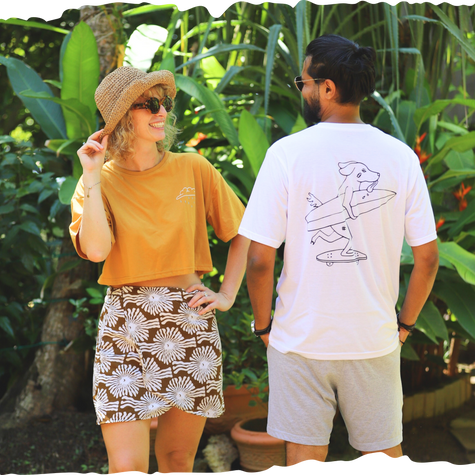 Oversized Bruised Skater Tee