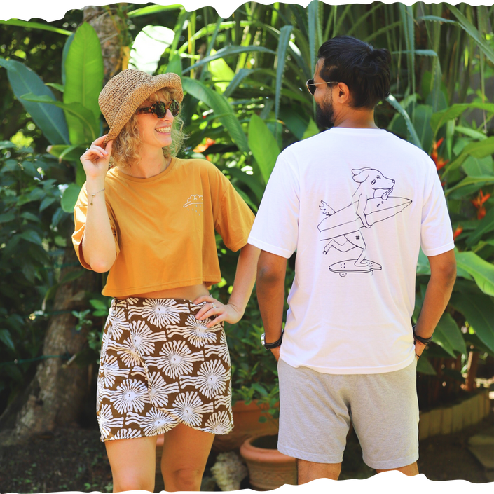 Oversized Bruised Skater Tee