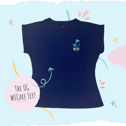 WECare Women’s Navy T-Shirt