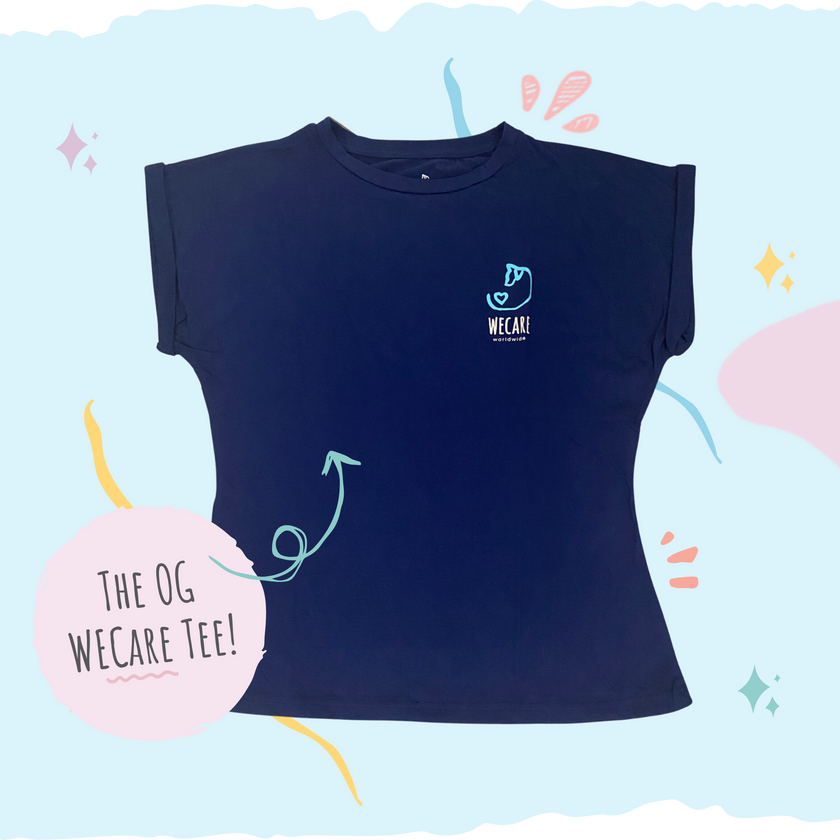 WECare Women’s Navy T-Shirt