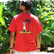 Oversized Tropical Hound Tee