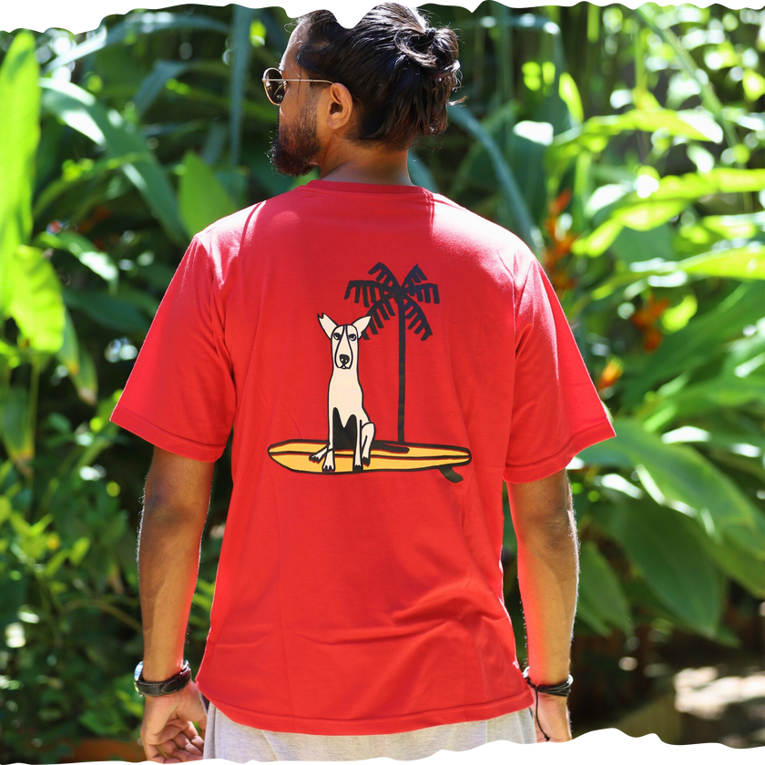 Oversized Tropical Hound Tee