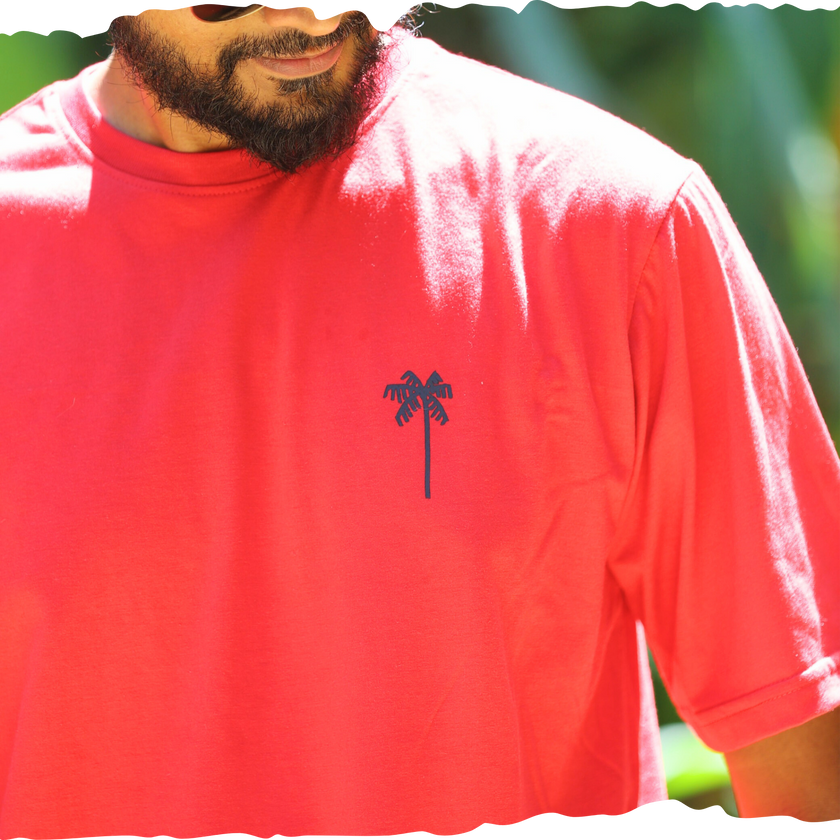 Oversized Tropical Hound Tee