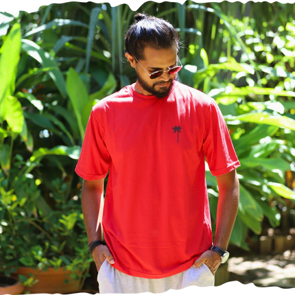 Oversized Tropical Hound Tee