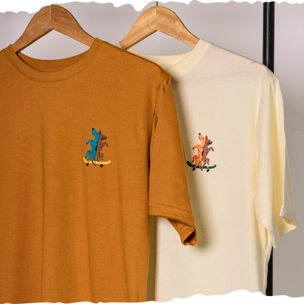 Oversized Skating Paws Tee