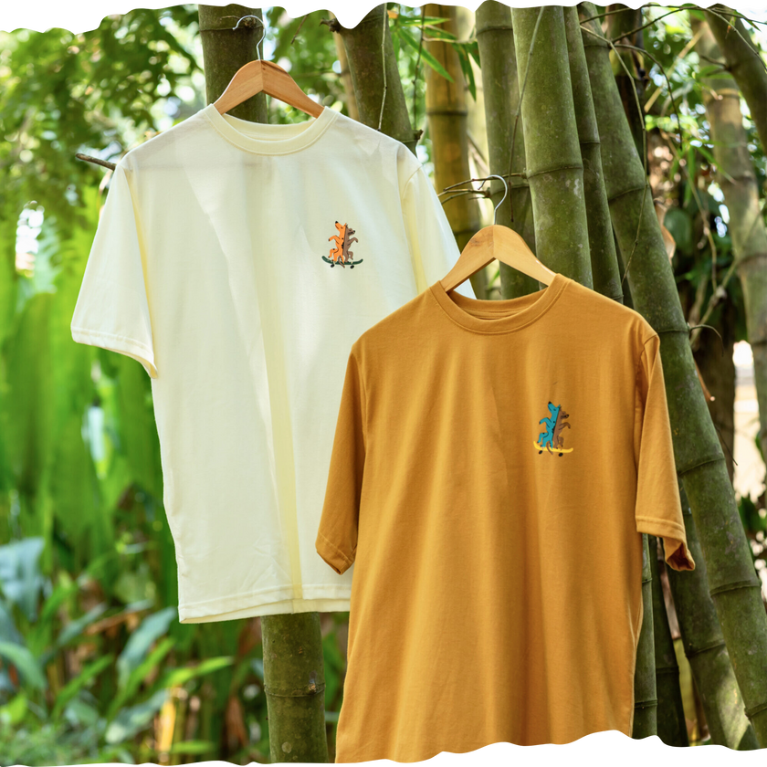 Oversized Skating Paws Tee