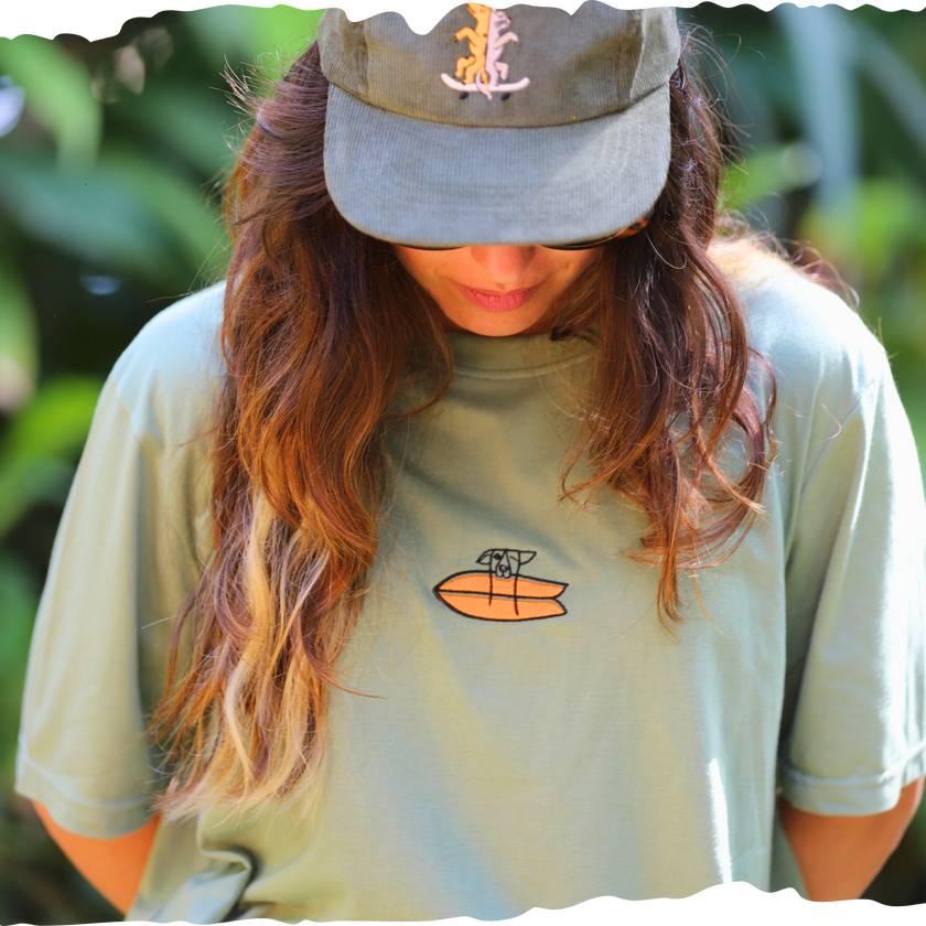 Surfing Head Boxy Tee