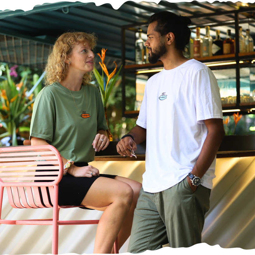 Surfing Head Boxy Tee