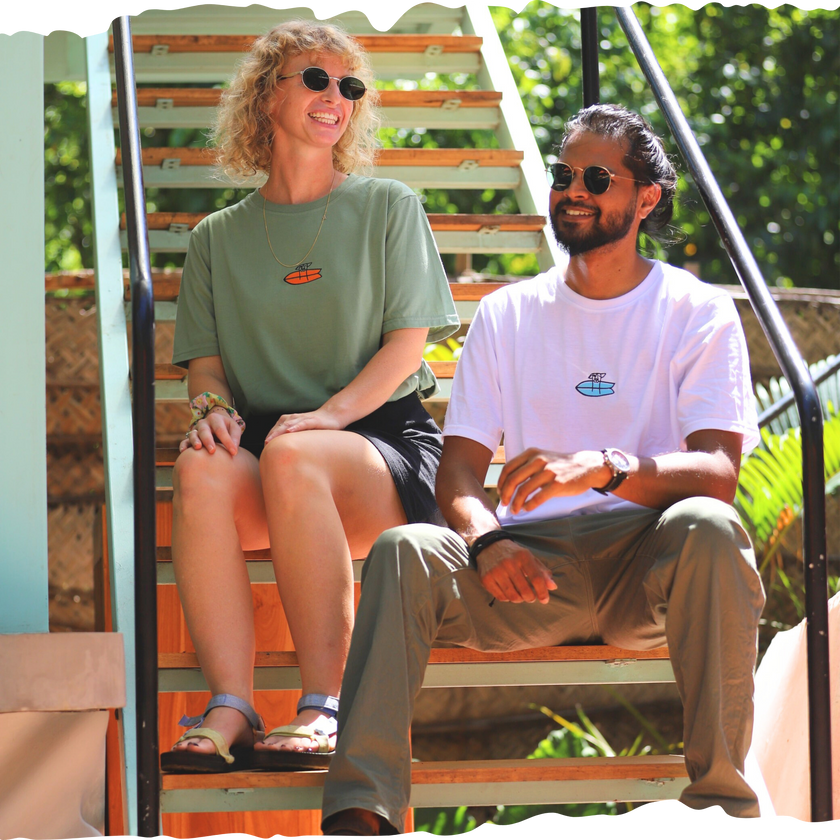 Surfing Head Boxy Tee