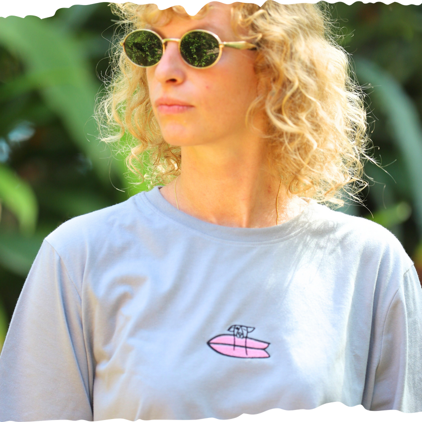 Surfing Head Boxy Tee