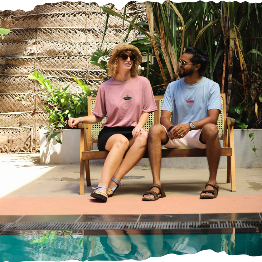 Surfing Head Boxy Tee