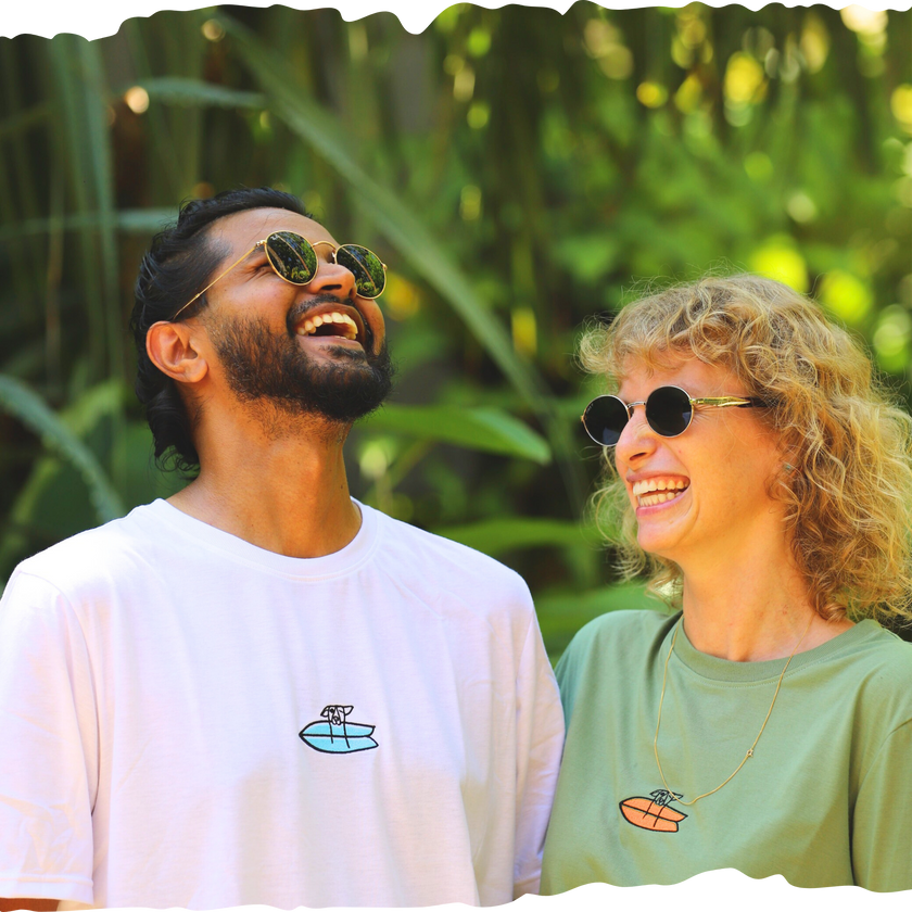 Surfing Head Boxy Tee