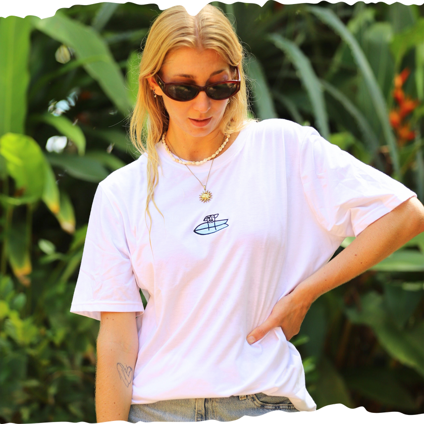 Surfing Head Boxy Tee