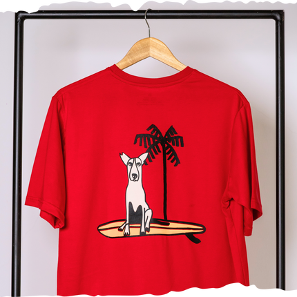 Oversized Tropical Hound Tee