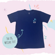WECare Unisex Navy T-Shirt