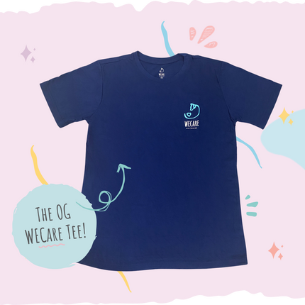 WECare Unisex Navy T-Shirt